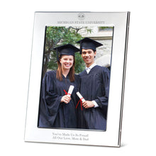 Michigan State Polished Pewter 5x7 Picture Frame Shot #1