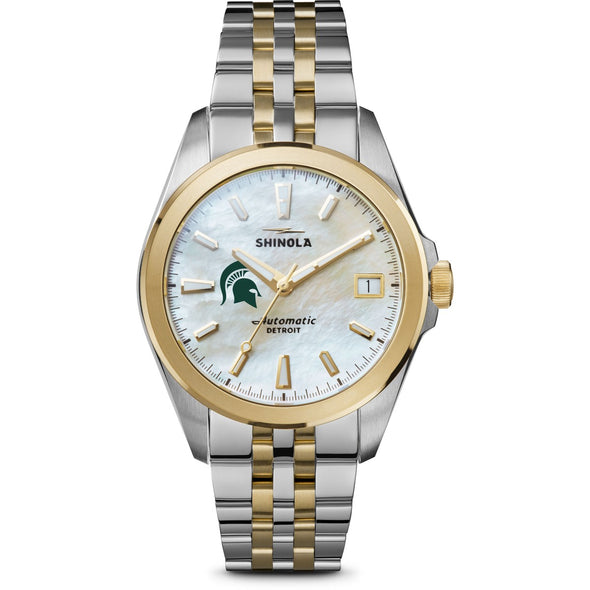 Michigan State Shinola Watch, The Circadian Monster 36 mm Shot #2