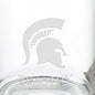 Michigan State University 13 oz Glass Coffee Mug Shot #3