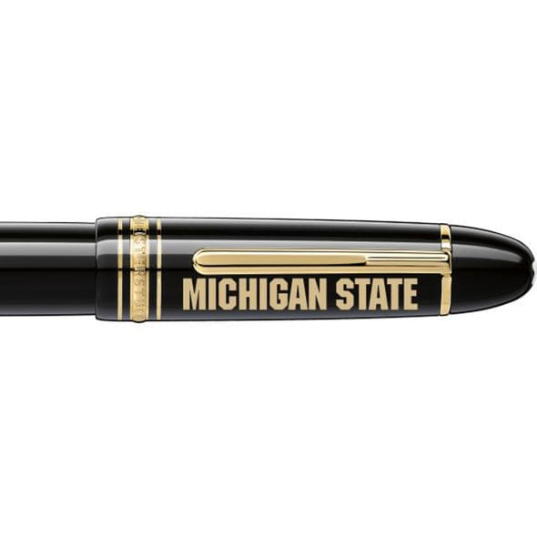 Michigan State University Montblanc Meisterstück 149 Fountain Pen in Gold Shot #2