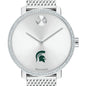 Michigan State Women's Movado Bold with Crystal Bezel & Mesh Bracelet Shot #1