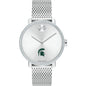 Michigan State Women's Movado Bold with Crystal Bezel & Mesh Bracelet Shot #2