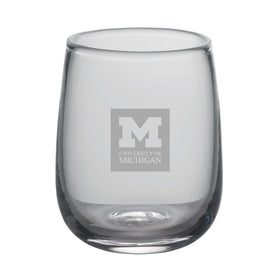 Michigan Stemless Tumbler Glasses by Simon Pearce Shot #1