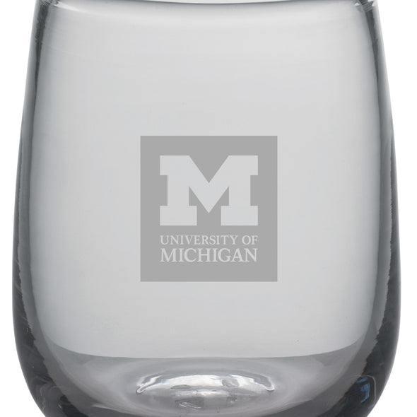 Michigan Stemless Tumbler Glasses by Simon Pearce Shot #2