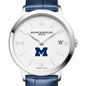 Michigan Women's Baume et Mercier 36.5mm Classima Watch with White Dial & Blue Leather Strap Shot #1