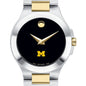Michigan Women's Movado Collection Two-Tone Watch with Black Dial Shot #1