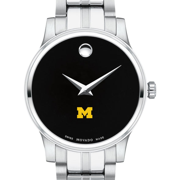 Michigan Women's Movado Stainless Steel Watch with Black Dial Shot #1
