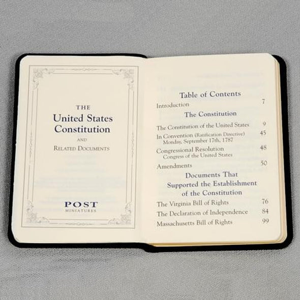 Mini Leather US Constitution Shot #3