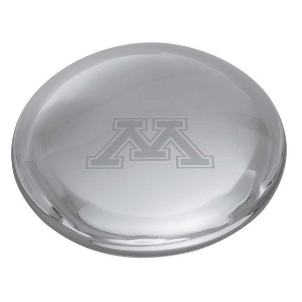 Minnesota Glass Dome Paperweight by Simon Pearce Shot #2