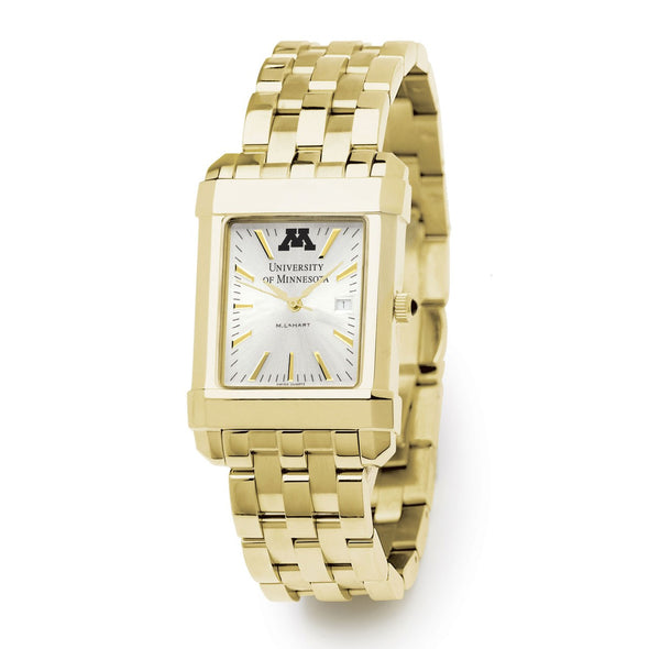 Minnesota Men's Gold Watch with 2-Tone Dial & Bracelet at M.LaHart & Co. Shot #2