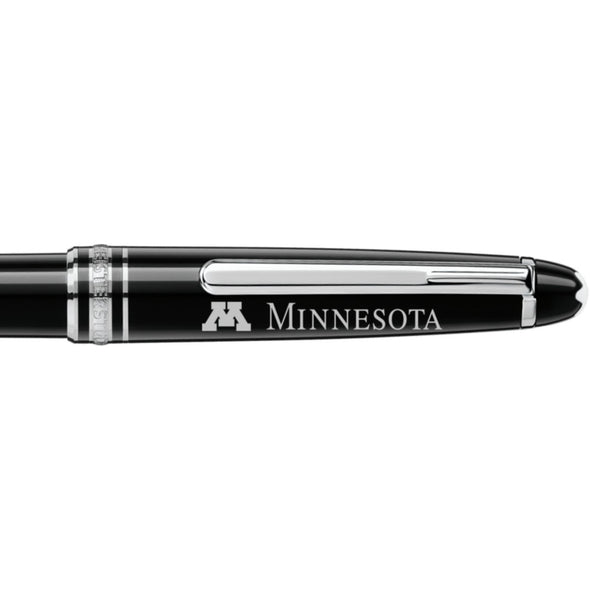 Minnesota Montblanc Meisterstück Classique Ballpoint Pen in Platinum Shot #2