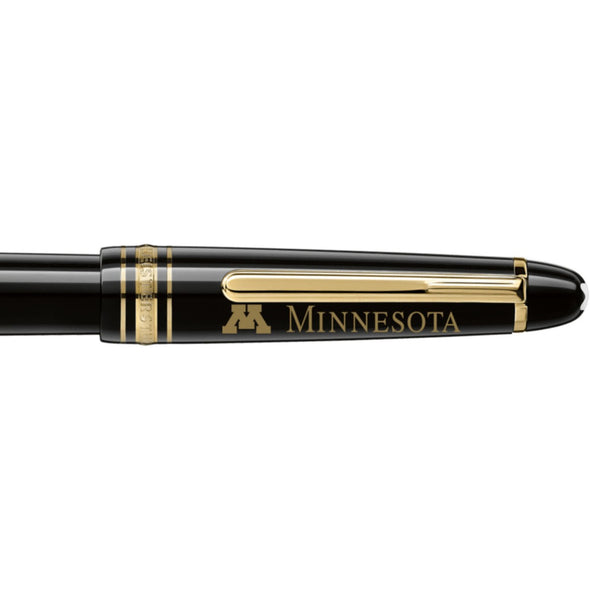 Minnesota Montblanc Meisterstück Classique Fountain Pen in Gold Shot #2