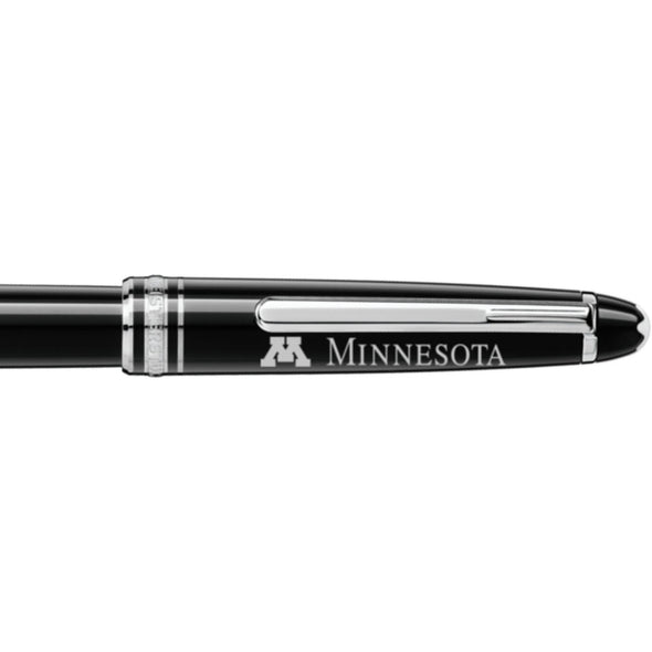 Minnesota Montblanc Meisterstück Classique Rollerball Pen in Platinum Shot #2