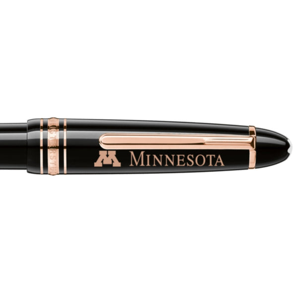 Minnesota Montblanc Meisterstück LeGrand Ballpoint Pen in Red Gold Shot #2