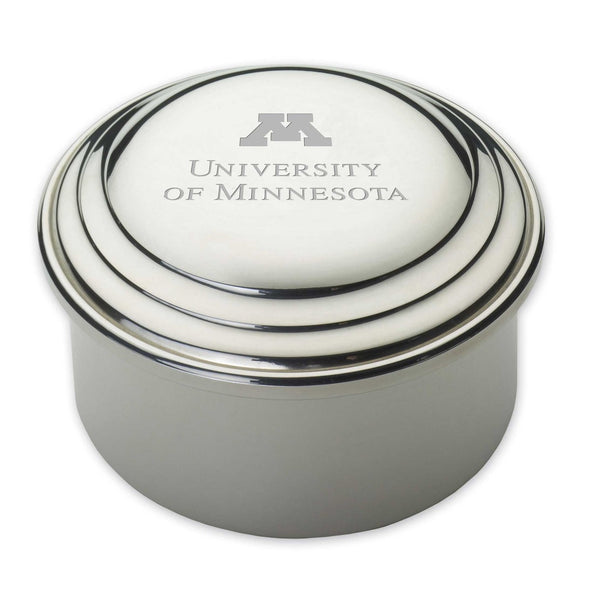 Minnesota Pewter Keepsake Box Shot #1