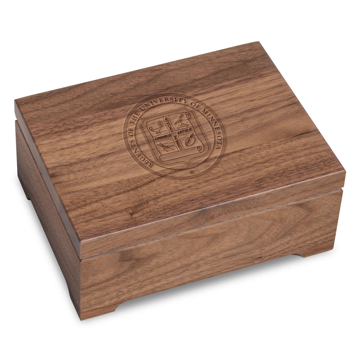 Minnesota Solid Walnut Desk Box - Graduation Gift Selection | M.LaHart ...