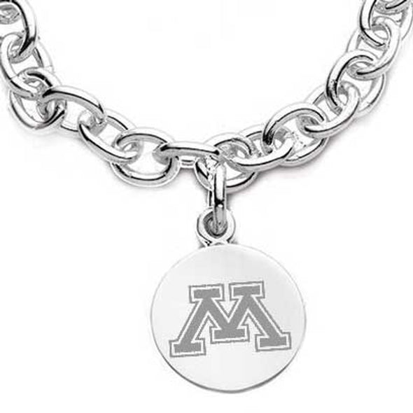 Minnesota Sterling Silver Charm Bracelet Shot #2