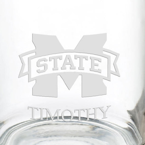 Mississippi State 13 oz Glass Coffee Mug Shot #3