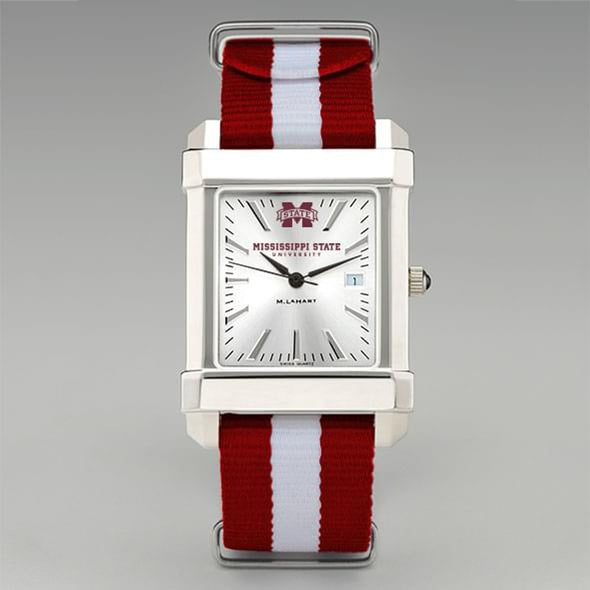 Mississippi State Collegiate Watch with RAF Nylon Strap for Men Shot #2