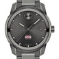 Mississippi State Men's Movado BOLD Gunmetal Grey with Date Window Shot #1