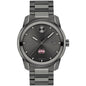 Mississippi State Men's Movado BOLD Gunmetal Grey with Date Window Shot #2
