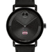 Mississippi State Men's Movado BOLD with Black Leather Strap