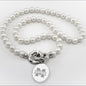 Mississippi State Pearl Necklace with Sterling Silver Charm Shot #1