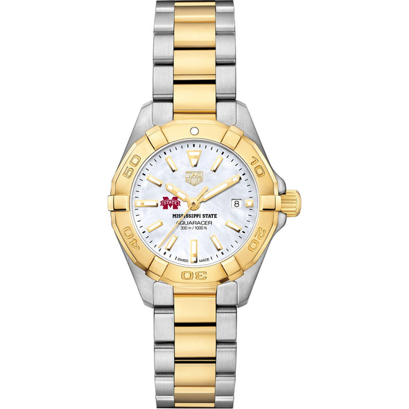 Mississippi State TAG Heuer Two-Tone Aquaracer for Women Shot #2