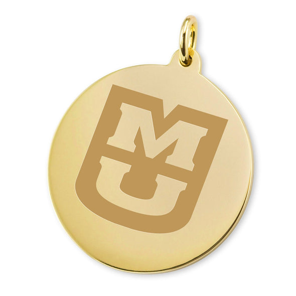 Missouri 14K Gold Charm Shot #2
