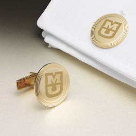 Missouri 14K Gold Cufflinks Shot #1