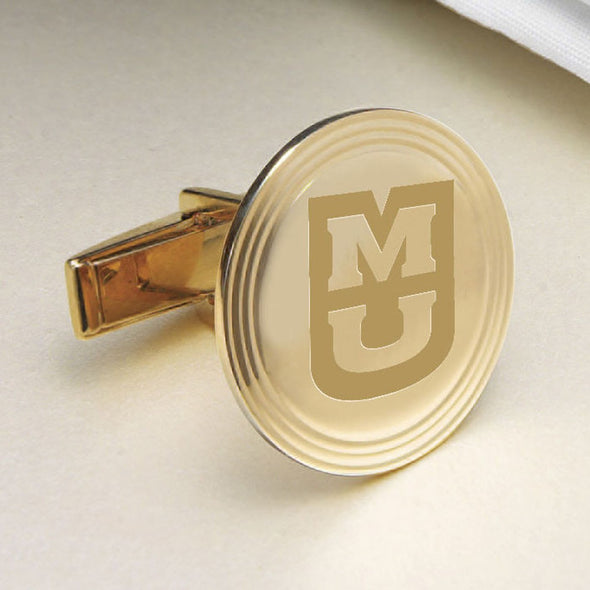 Missouri 14K Gold Cufflinks Shot #2