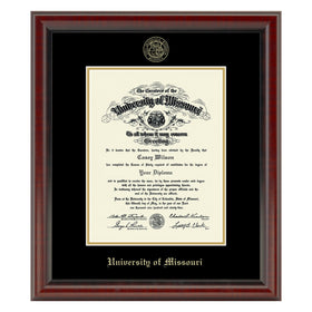Missouri Bachelors/Masters Diploma Frame - Fidelitas Shot #1