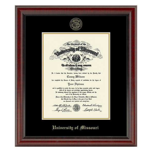 Missouri Bachelors/Masters Diploma Frame - Fidelitas Shot #1