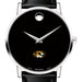 Missouri Men's Movado Museum with Leather Strap