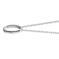Missouri Monica Rich Kosann "Carpe Diem" Poesy Ring Necklace in Silver Shot #3
