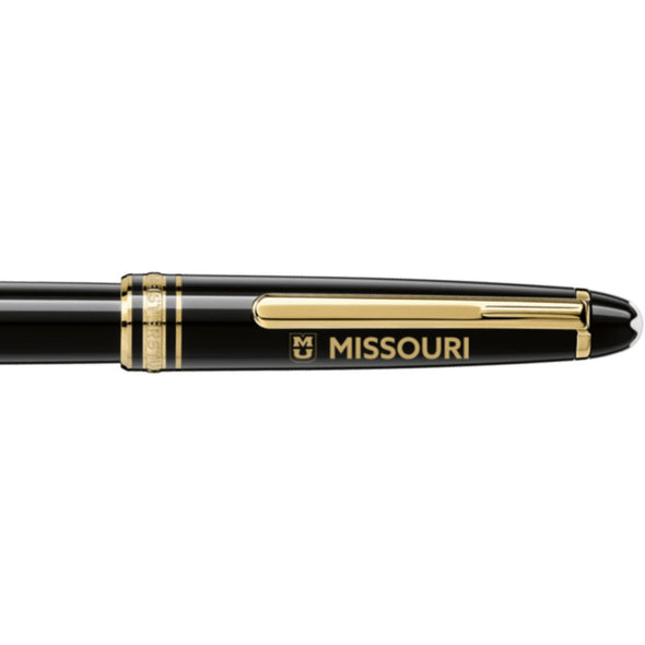 Missouri Montblanc Meisterstück Classique Rollerball Pen in Gold Shot #2