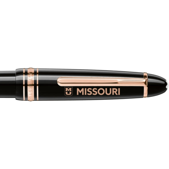 Missouri Montblanc Meisterstück LeGrand Ballpoint Pen in Red Gold Shot #2