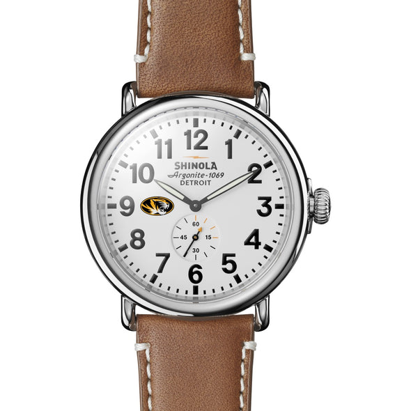Missouri Shinola Watch, The Runwell 47 mm White Dial Shot #2