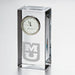 Missouri Tall Glass Desk Clock by Simon Pearce