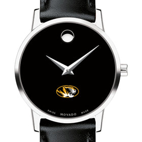 Missouri Women&#39;s Movado Museum with Leather Strap Shot #1