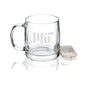 MIT 13 oz Glass Coffee Mug Shot #1