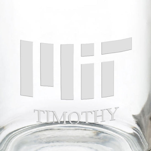MIT 13 oz Glass Coffee Mug Shot #3