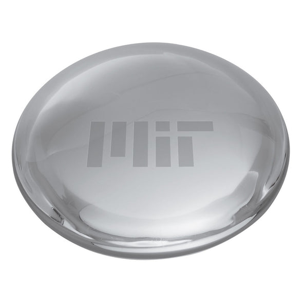 MIT Glass Dome Paperweight by Simon Pearce Shot #2