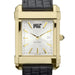 MIT Men's Gold Watch with 2-Tone Dial & Leather Strap at M.LaHart & Co.