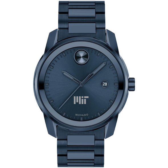 MIT Men&#39;s Movado BOLD Blue Ion with Date Window Shot #2