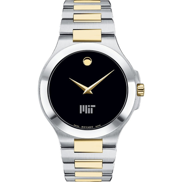 MIT Men&#39;s Movado Collection Two-Tone Watch with Black Dial Shot #2