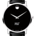 MIT Men's Movado Museum with Leather Strap
