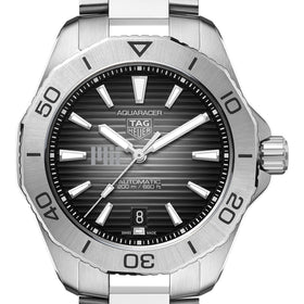 MIT Men's TAG Heuer Steel Automatic Aquaracer with Black Dial Shot #1
