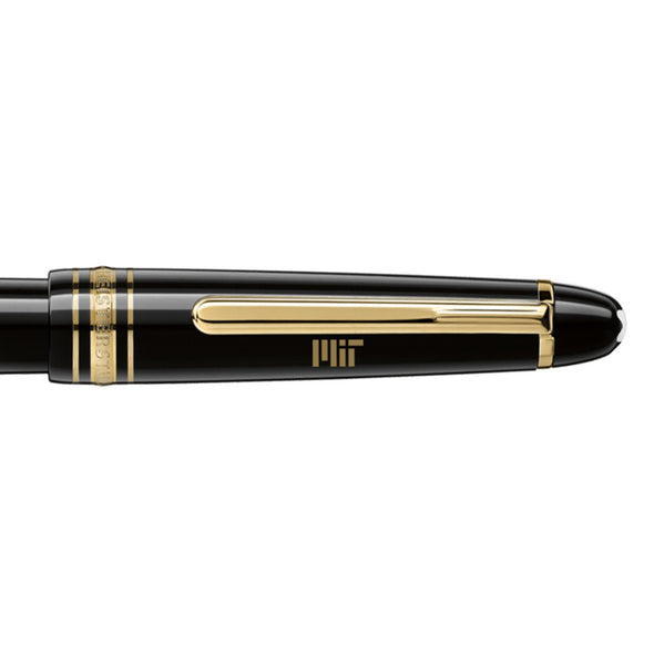 MIT Montblanc Meisterstück Classique Fountain Pen in Gold Shot #2