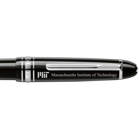 MIT Montblanc Meisterstück Midsize Platinum-Coated Ballpoint Pen Shot #2